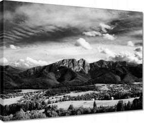 Vászonkép 40x30 Tátra Lengyel hegyek Kilátás