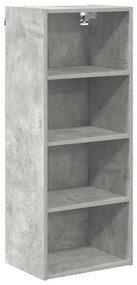 Függő szekrény Riga Beton Szürke 40 x 29,5 x 100 cm Faanyag