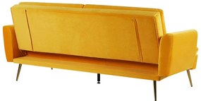 Háromszemélyes kanapé VARTEA (sárga). 1023366