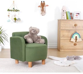 Zöld gyerek fotel Volie – Artie
