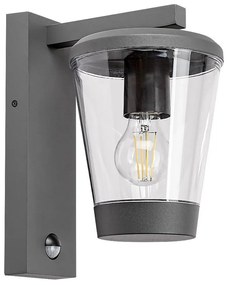 Rabalux Rabalux 7267 - Kültéri fali lámpa érzékelővel SAVANO 1xE27/40W/230V IP44 RL7267