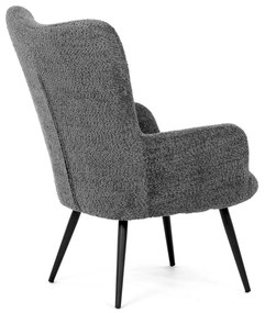 Fülkés fotel GREY2, szürke