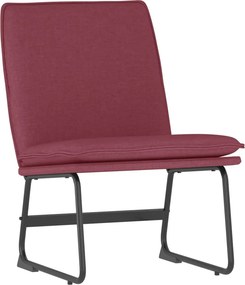 vidaXL bordó szövet pihenőszék 52 x 75 x 76 cm