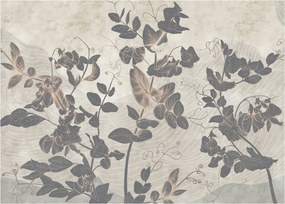 Kép - texturált levelek (70x50 cm)