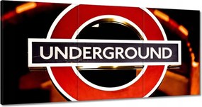 Festmények 180x90 Underground London