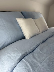 Muszlin ágynemű Baby Blue Ágynemű mérete: 140x200 cm, A csomag tartalma: Készletcsomagolás