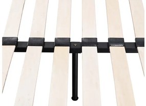 Franciaágy 140 cm Bleash New (szürke + arany) (ágyráccsal). 1104103