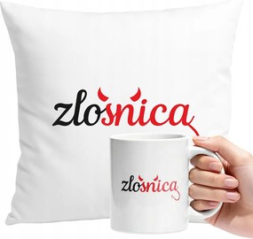 Bögre Szett Makrancos Párna Személyre Szabott Ajándék Szöveg