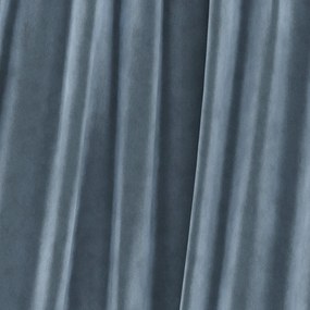 Kék ágyneműtartós boxspring ágy 160x200 cm Ava – Maison de Rêve