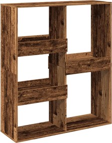 vidaXL antik fa színű szerelt fa térelválasztó 100 x 33 x 115 cm