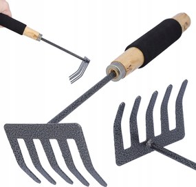 Kis kerti gereblyék fűhomok levelekhez