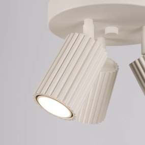 Sollux SL.1601 - Spotlámpa KARBON 3xGU10/10W/230V krémes