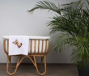 Textil tetra kifogó-törölköző kisróka mintával 140x140cm