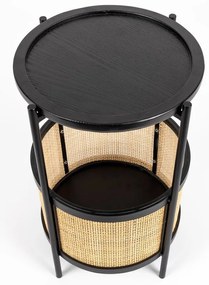 Kerek tárolóasztal ø 30 cm Makoto – White Label