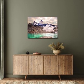 Hegyi tó képe (70x50 cm)