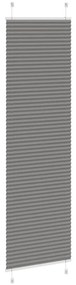 pliszírozott redőny antracit 55x200 cm szövetszélesség 54,4 cm