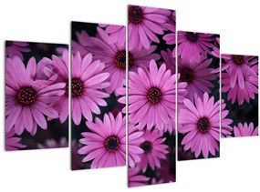 Rózsaszín virágok képe (150x105 cm)