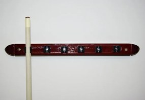 Fali dákótartó biliárd asztalhoz - 39 cm (sötét)