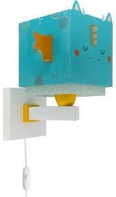 Dalber 64389 - Gyerek fali lámpa LITTLE DRAGON 1xE27/15W/230V