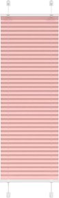 vidaXL pliszírozott redőny rózsaszín 40x100 cm szövetszélesség 39,4 cm