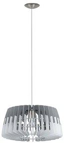Eglo 32826 - Csillár ARTANA 1xE27/60W/230V szürke 480mm