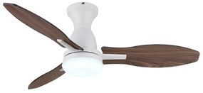 Globo Gale 03671W távirányítós mennyezeti ventilátoros lámpa, 22W LED, 3000K-4500K-6000K, 1897 lm
