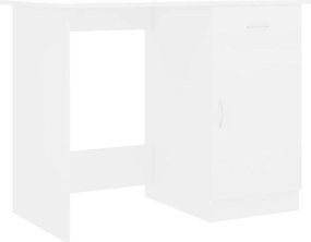 vidaXL fehér szerelt fa íróasztal 100 x 50 x 76 cm
