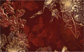 Fotótapéta flizelina Virágok és díszek a nappaliba és a hálószobába 208x146 +ragasztó