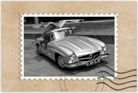 Poszterek 120x80 Mercedes Gullwing 300SL
