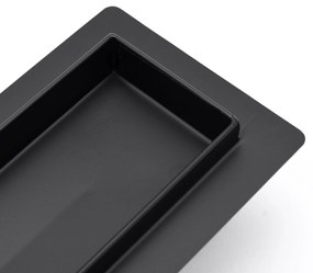 Lineáris lefolyó Rea NEO PURE Black Matt 70