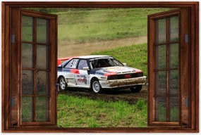 Poszterek 90x60 Audi Quattro terepen