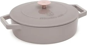 BerlingerHaus Öntöttvas alacsony lábas (2,57 L) Taupe Collection BH/6527