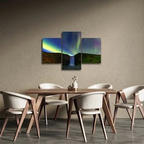 Kép - Aurora Borealis Izlandon (90x60 cm)