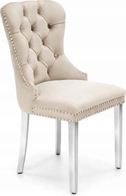 Szék szövet bézs 2 db Glamour, steppelt