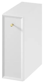 Cersanit S1022-006 - Falra szerelhető fürdőszobai szekrény MILLE 20x45 cm matt fehér