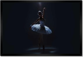 Poszterek keretben 60x40 Balerina sziluett