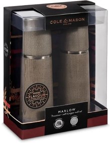 Cole&Mason - Só- és borsdaráló készlet MARLOW bükk 2 db 18,5 cm