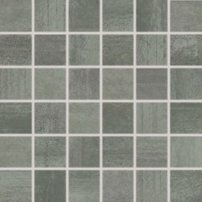 Mozaik Rako Rush sötétszürke 30x30 cm matt/fényes WDM05522.1