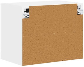 Fali konyhaszekrény ajtóval 2 pcs Fehér 50 x 31 x 40 cm Faanyag