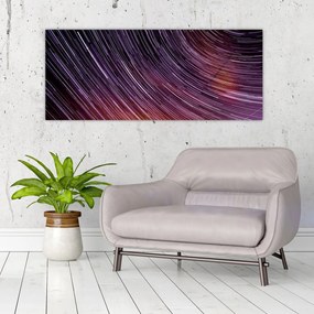 Homályos csillagok képe az égen (120x50 cm)