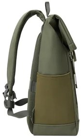 Notebook hátizsák, 14, 17L, rolltop, RIVACASE Eden ECO 7826, olivazöld (NTRE7826O)