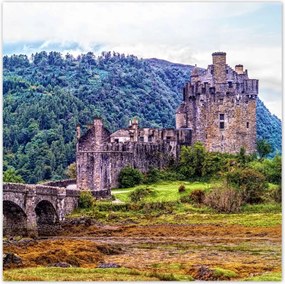 Poszterek 100x100 Régi kastély