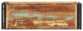 tömör újrahasznosított fa TV-szekrény 90 x 30 x 40 cm