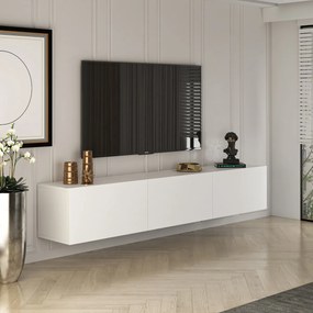 TV asztal West White