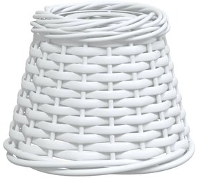 fehér fonott mennyezeti lámpaernyő Ø15 x 12 cm