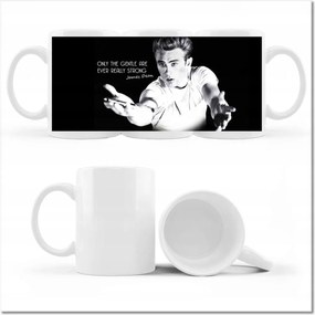 James Dean nyomott mintás bögre