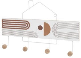 Fehér fali fogas Arch – Casa Selección