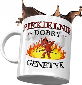 Bögre Genetikusoknak Pokolian Jó Genetikus Nyomtatott Fotóval