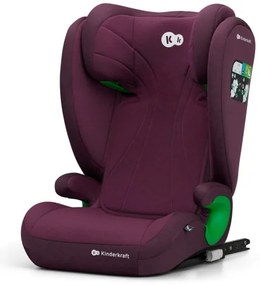 KINDERKRAFT JUNIOR FIX 2 autósülés 100-150 cm Cherry pearl