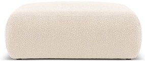 Bézs buklé puff Molino – Micadoni Home